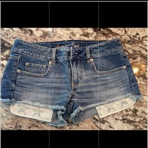 American Eagle Star Pocket Shorts